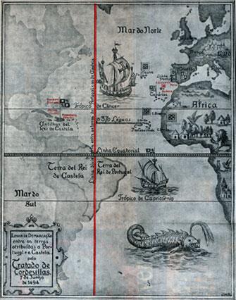 Tratados de Limite 9 Tratado de Tordesilhas (1494) Tratado de Madri (1750) Fig.