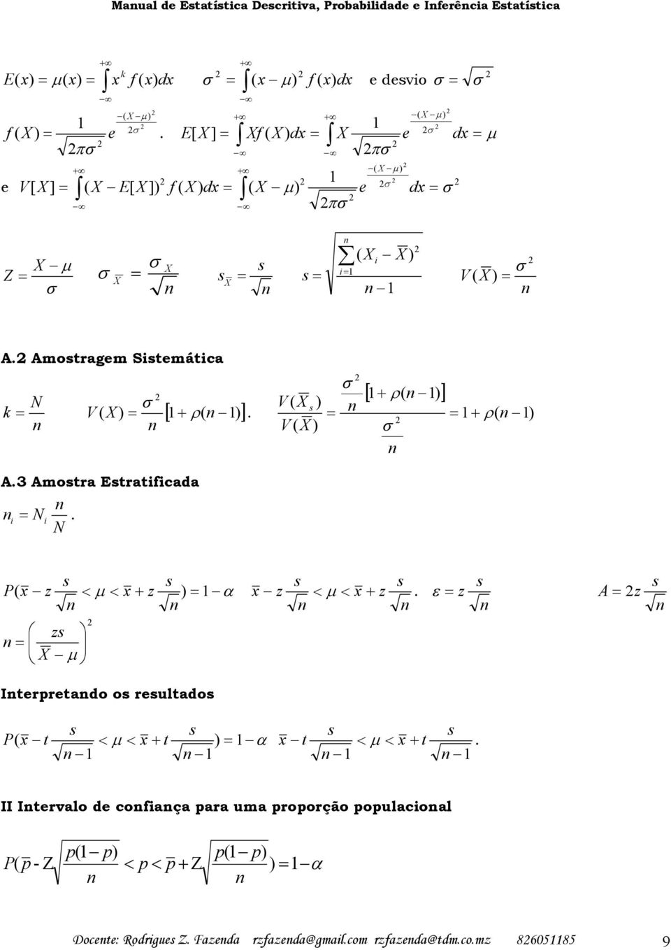 ] [ e ] [ ] [ π d e d E V V moragem emáca [ ] V ρ [ ] V V ρ ρ 3 mora