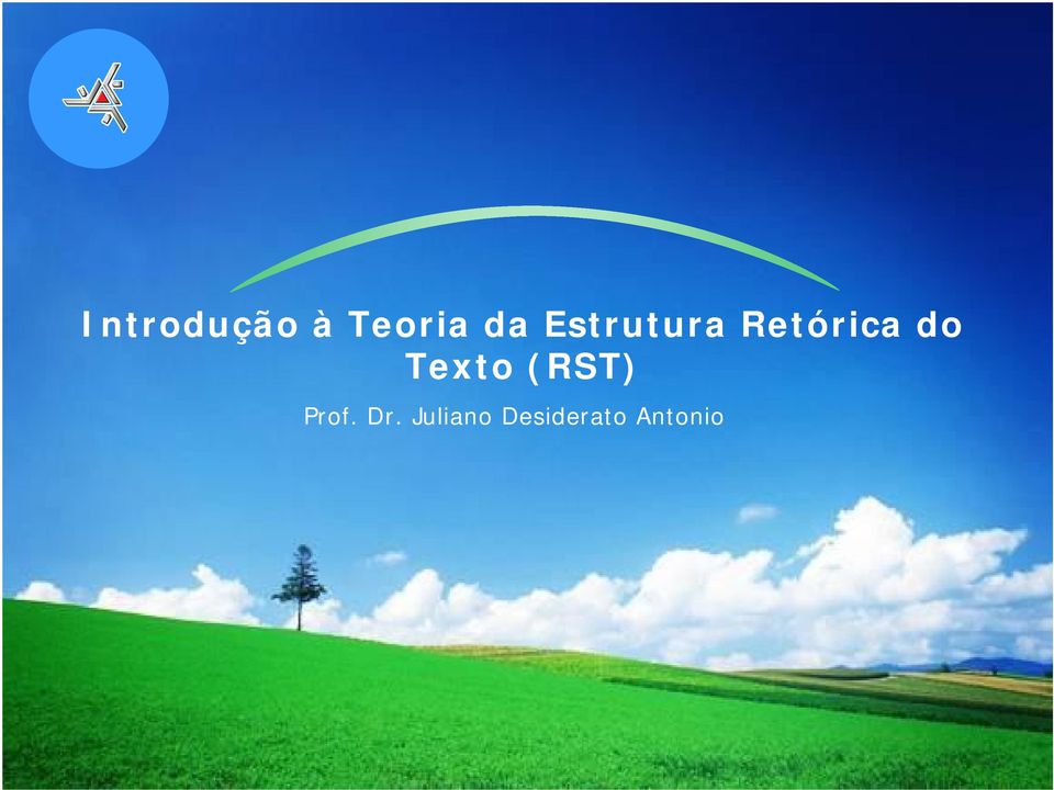 Texto (RST) Prof. Dr.