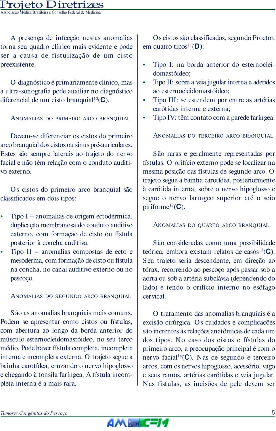 ANOMALIAS DO PRIMEIRO ARCO BRANQUIAL Devem-se diferenciar os cistos do primeiro arco branquial dos cistos ou sinus pré-auriculares.