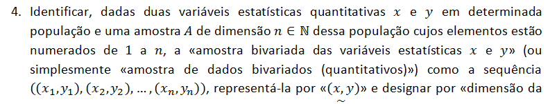 Dados estatísticos