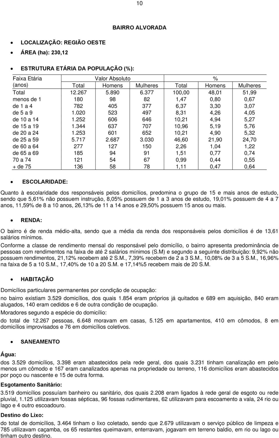 030 46,60 21,90 24,70 de 60 a 64 277 127 150 2,26 1,04 1,22 de 65 a 69 185 94 91 1,51 0,77 0,74 70 a 74 121 54 67 0,99 0,44 0,55 + de 75 136 58 78 1,11 0,47 0,64 Quanto à escolaridade dos