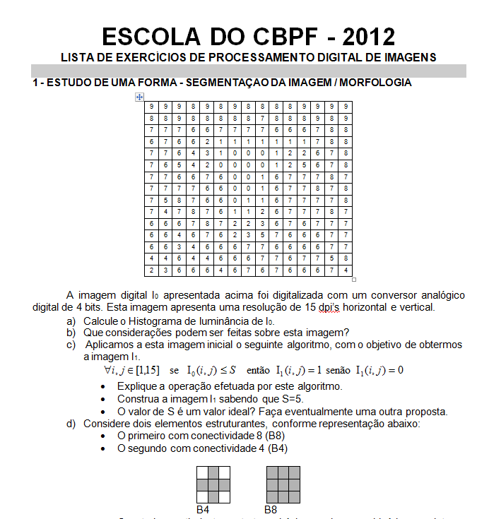 Exercícios SEGMENTAÇÃO