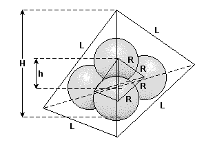 Como o tetraedro é regular, os triângulos ABC, ABD, BCD e ACD são todos congruentes.