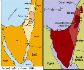 Principais conflitos no Oriente Médio 3. Guerra dos Seis Dias (1967) Países envolvidos: Israel X Egito, Jordânia e Síria Causas: Represália egípicia a Israel com o fechamento do estreito de Tiran.