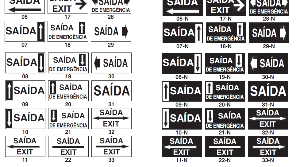 SUBCATEGORIA: LUMINÁRIAS PARA USO CONJUNTO A CENTRAL DE