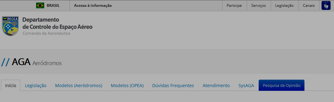 Guia para Administrações Aeroportuárias Locais (AAL) Dentro do contexto de entidades que regulam os aeródromos no Brasil, que envolve a Secretaria de Aviação Civil do Ministério dos Transportes,