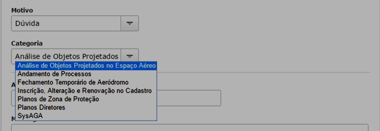 É importante observar todos os modelos disponíveis que precisam ser anexados ao processo. Na aba DÚVIDAS FREQUENTES é possível esclarecer algumas dúvidas de caráter geral. (http://servicos.decea.gov.