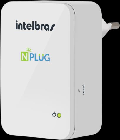 NPLUG Wireless home Repetidor de sinal wireless» Sinal Wi-Fi ampliado» Conexão para a smart TV na internet» Velocidade de 150 Mbps» Fonte 110/220 V