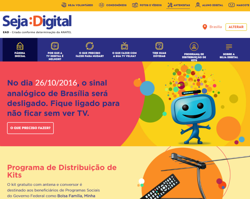 Página na Internet Na página na Internet da EAD é possível obter informações e tirar dúvidas sobre o cronograma de