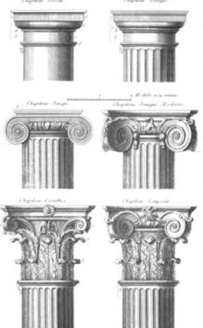 A arquitetura grega tem três ordens (estilos arquitetônicos): Dórico, que está ligado ao Período Arcaico, mas também existe em outros momentos;