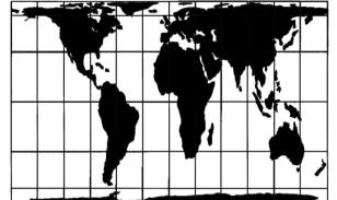 São técnicas utilizadas para representar uma superfície curva numa superfície plana MAPA PROJEÇÕES CARTOGRÁFICAS Todas elas provocam distorções (em partes controláveis): de distâncias, áreas e de