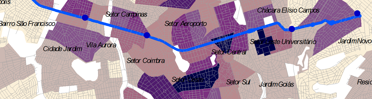 1 A rede de transporte RMTC e o Eixo Anhanguera O sistema de transporte coletivo da Região Metropolitana de Goiânia está estruturado em um modelo de plena integração entre linhas e serviços,