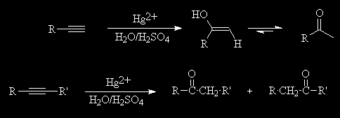 Reação B. Adição Eletrofílica de halogênios (X 2 ) a alcinos.