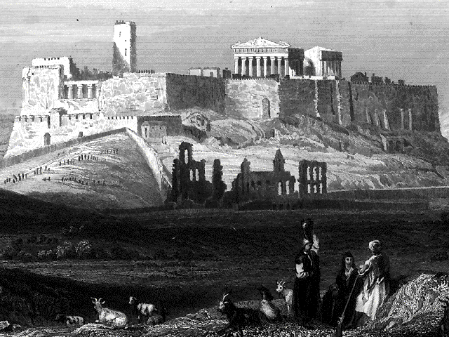 c) Período Arcaico (séculos VIII - VI a.c.): Os genos perderam força, o que provocou a segunda diáspora e, depois, a formação das Pólis (cidades estados com autonomia total), como Esparta e Atenas.