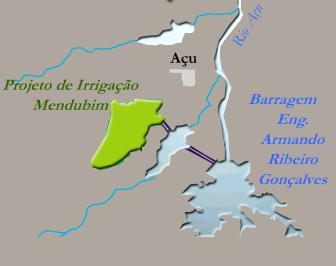 Transposição de Águas do Rio São Francisco (bacia hidrográfica Piranhas-Açu) Projeto de Irrigação Mendubim (8.
