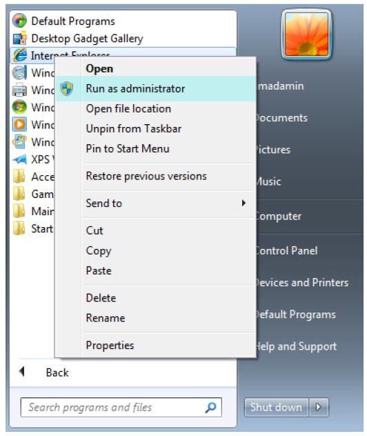 Configurando exceções do Bloqueador de Pop-ups Importante: Se o seu PC possuir qualquer tipo de bloqueador de pop-ups, você precisa configurar o SELL 7.