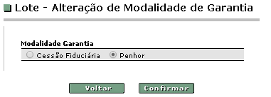 Incluir Para incluir um título ou direito creditório recomendamos verificar subcapítulo 2.3 Lote deste manual.