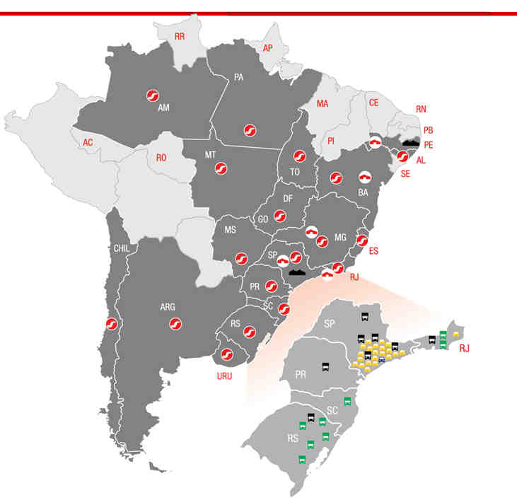 JSL: Desenvolvimento sustentável de uma plataforma única de serviços logísticos no Brasil Forte histórico de crescimento com sólidas vantagens competitivas JSL em números Início dos Serviços