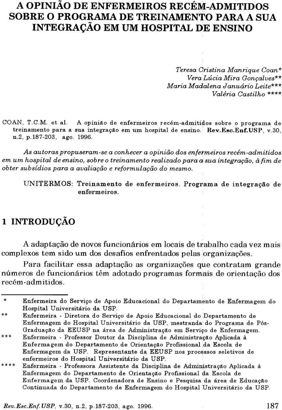 30, n.2, p. 187-203, ago. 1996.