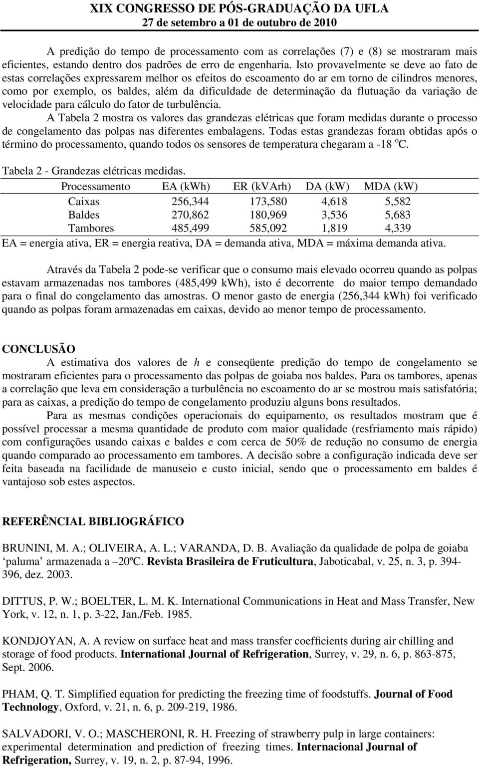 determinação da flutuação da variação de velocidade para cálculo do fator de turbulência.