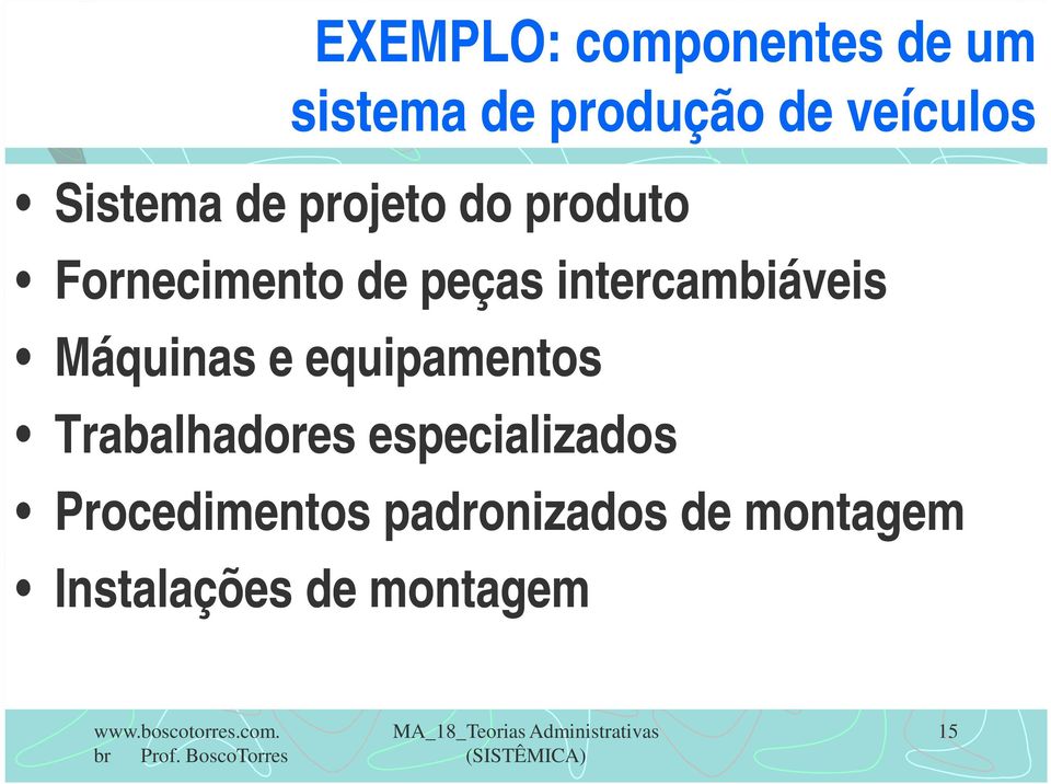 intercambiáveis Máquinas e equipamentos Trabalhadores