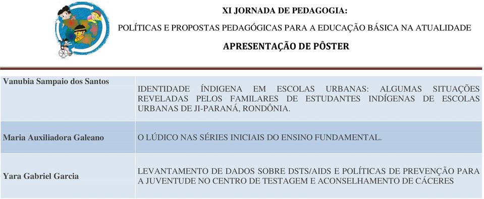 Maria Auxiliadora Galeano O LÚDICO NAS SÉRIES INICIAIS DO ENSINO FUNDAMENTAL.