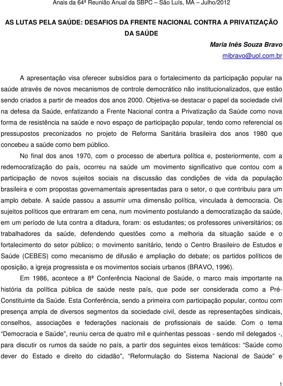 partir de meados dos anos 2000.