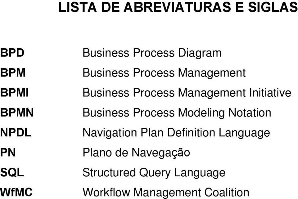 Initiative Business Process Modeling Notation Navigation Plan Definition