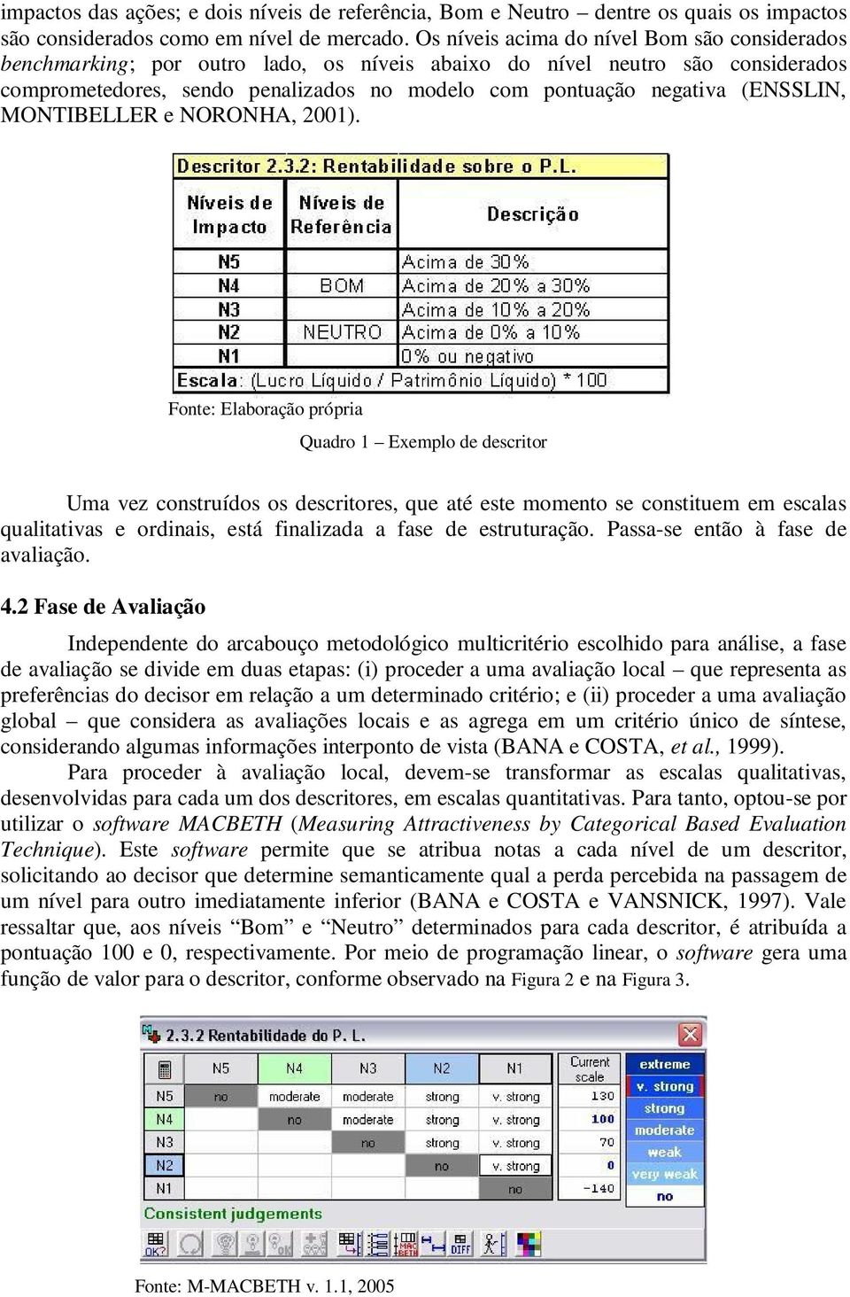 (ENSSLIN, MONTIBELLER e NORONHA, 2001).