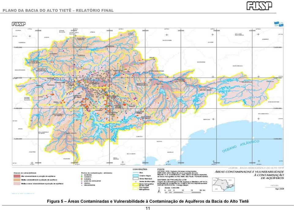 Contaminadas e Vulnerabilidade à