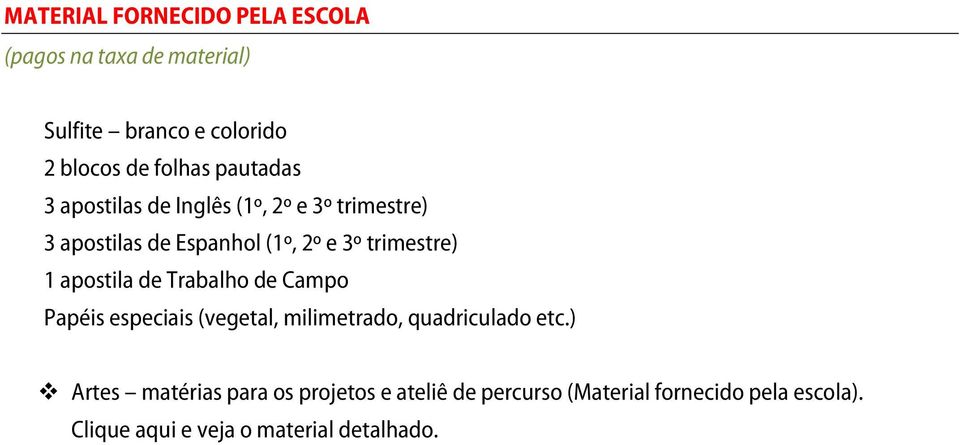 apostila de Trabalho de Campo Papéis especiais (vegetal, milimetrado, quadriculado etc.