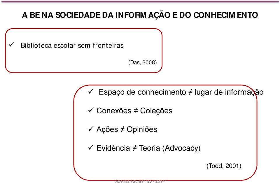 de conhecimento lugar de informação Conexões