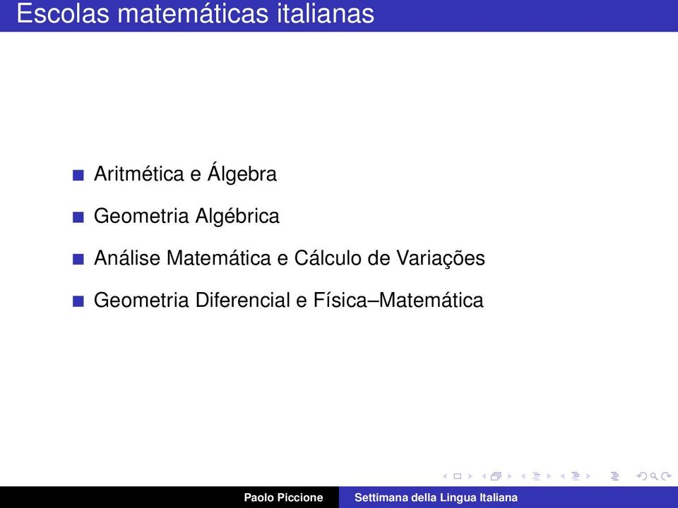 Algébrica Análise Matemática e Cálculo