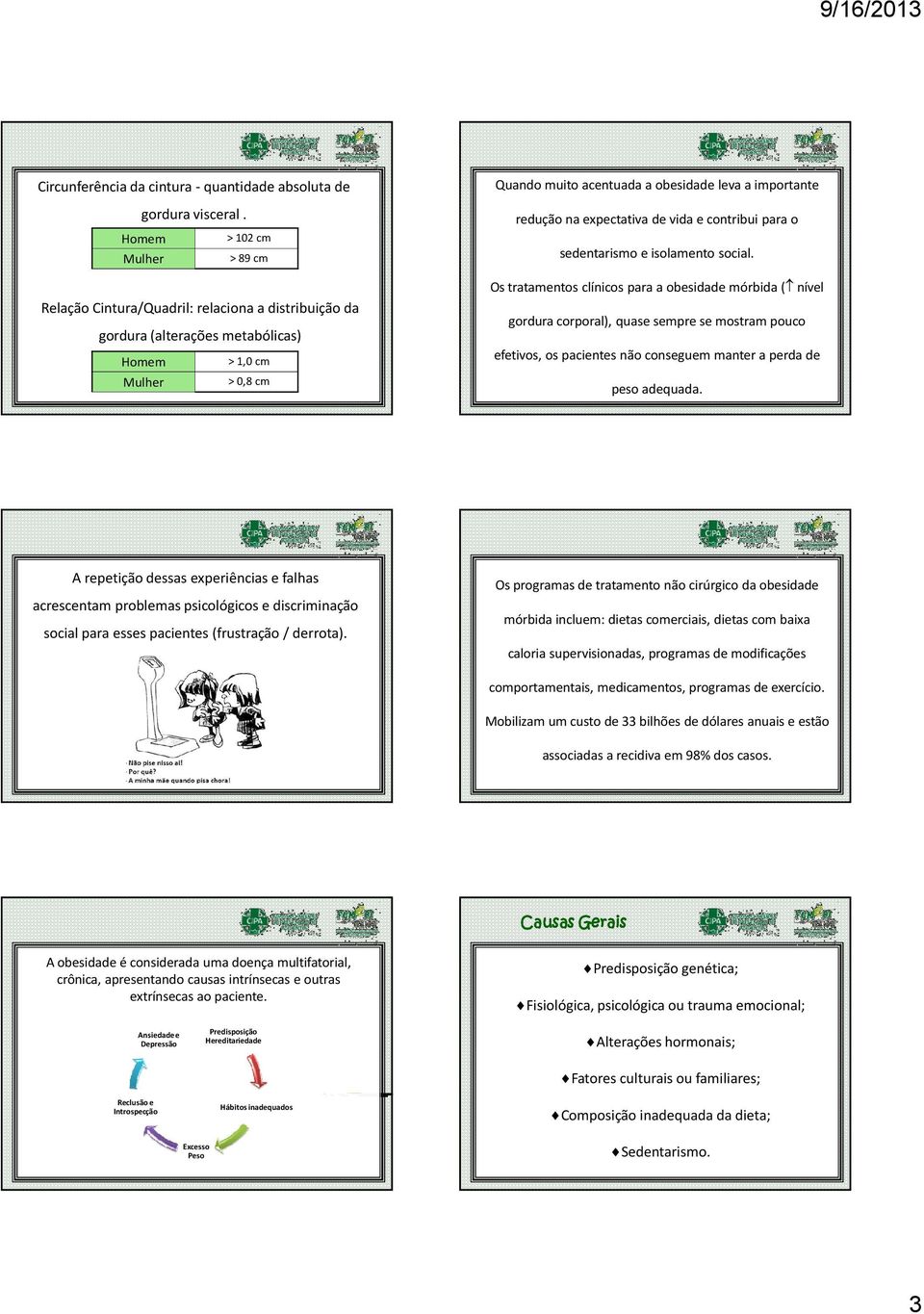 redução na expectatia de ida e contribui para o sedentarismo e isolamento social.