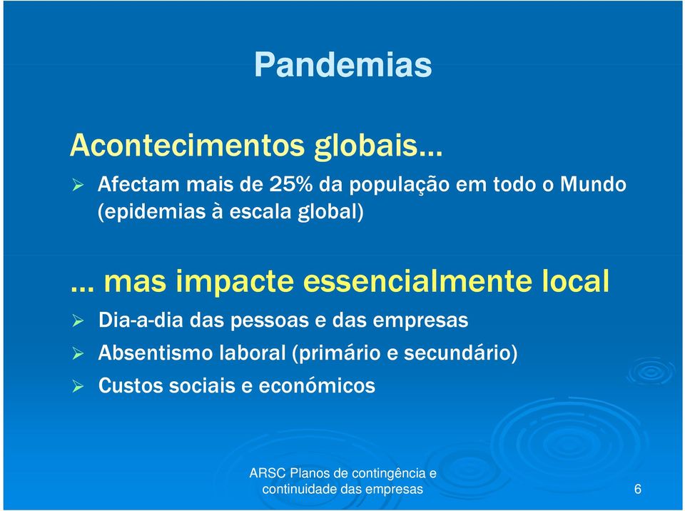 local Dia-a-dia a das pessoas e das empresas Absentismo laboral