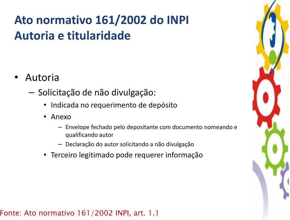 depositante com documento nomeando e qualificando autor Declaração do autor solicitando