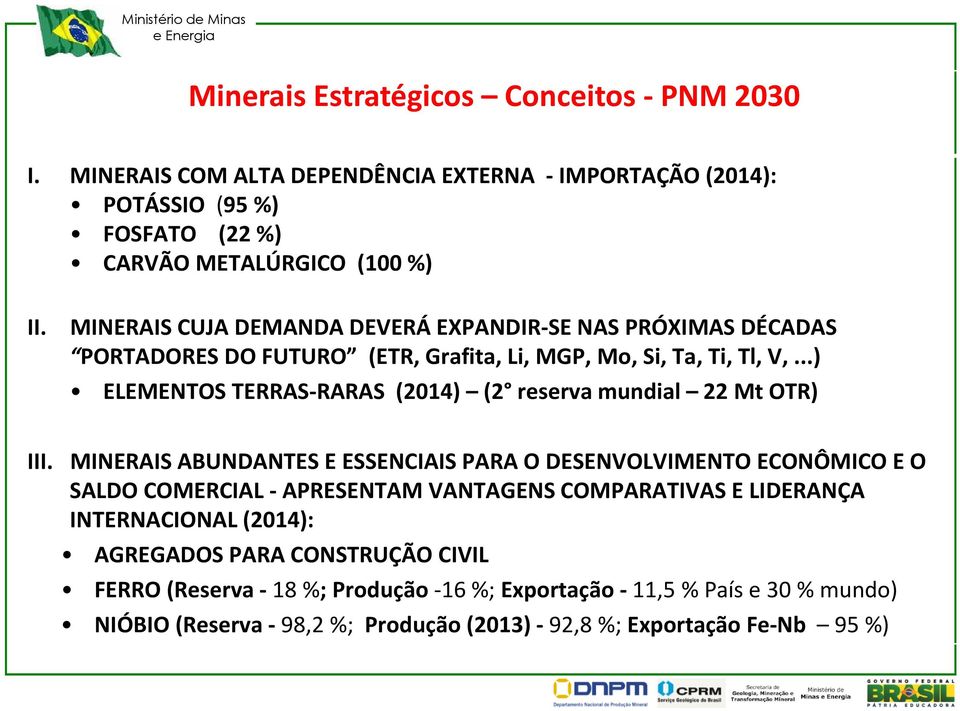 ..) ELEMENTOSTERRAS-RARAS (2014) (2 reservamundial 22MtOTR) III.