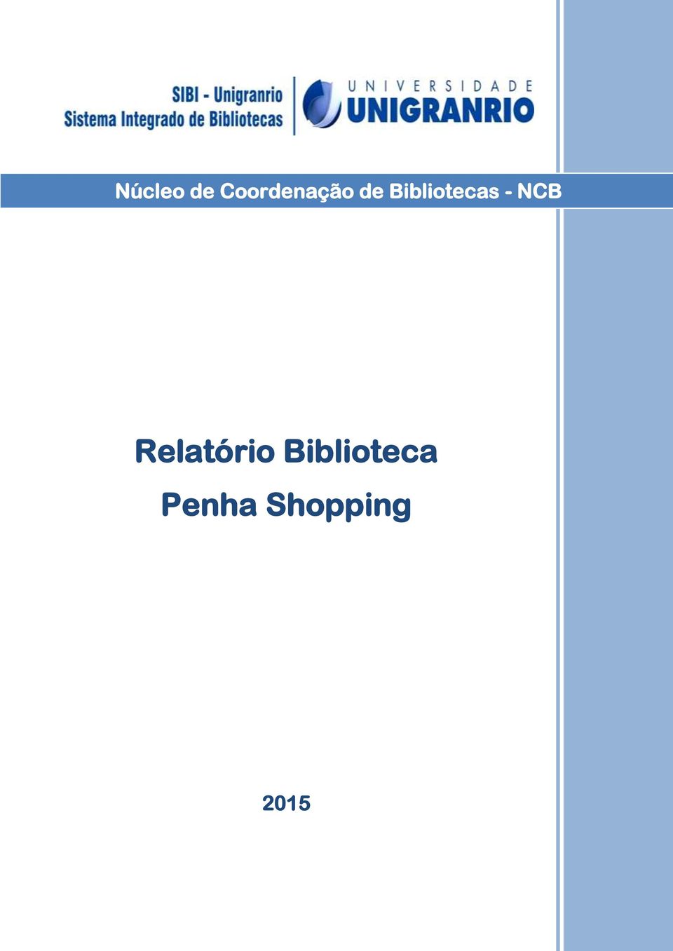Bibliotecas - NCB