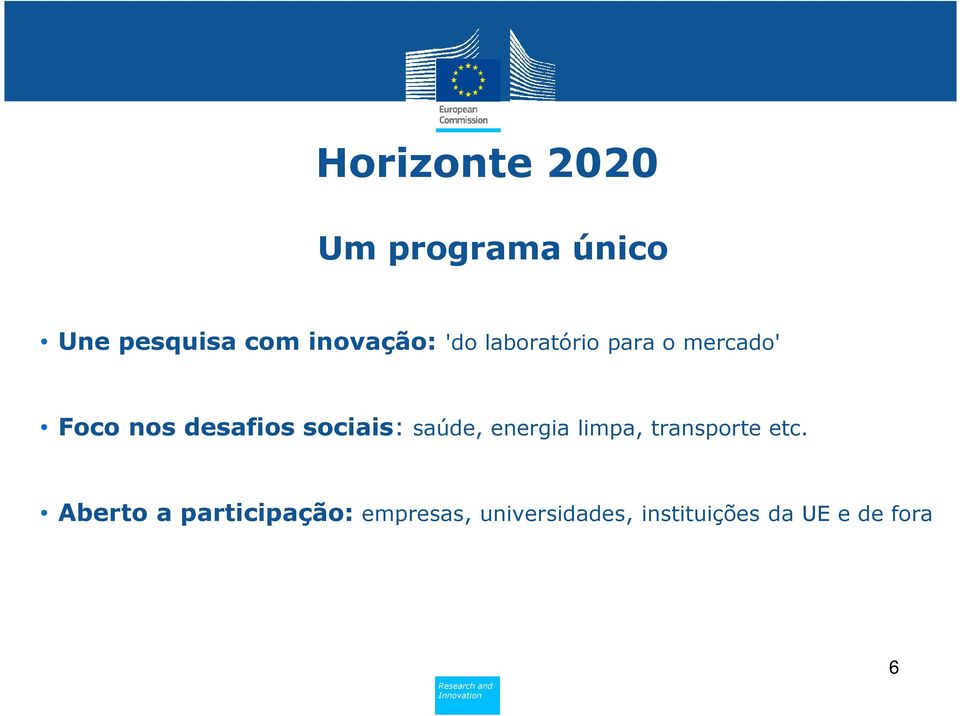 desafios sociais: saúde, energia limpa, transporte etc.