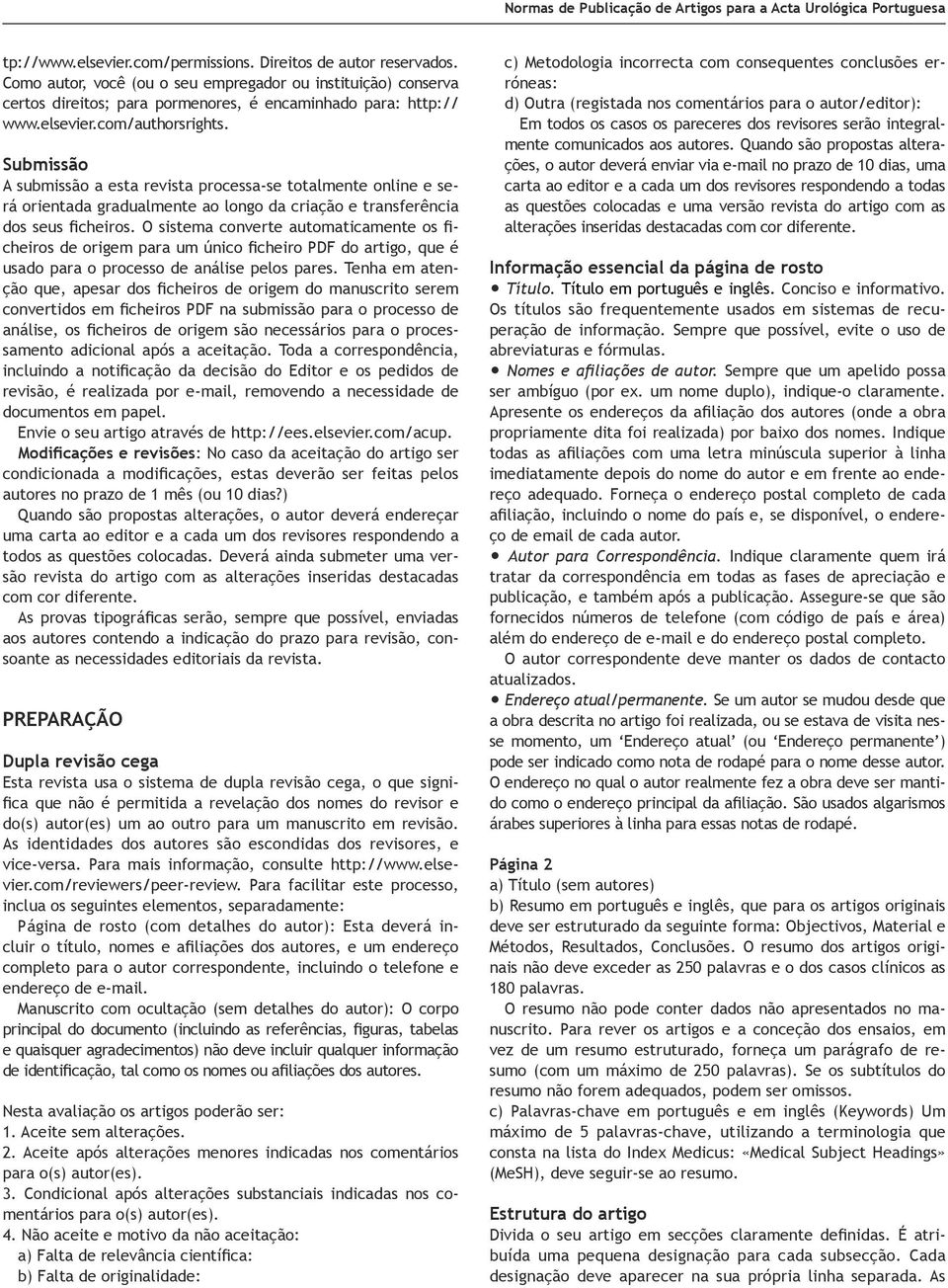 O sistema converte automaticamente os ficheiros de origem para um único ficheiro PDF do artigo, que é usado para o processo de análise pelos pares.