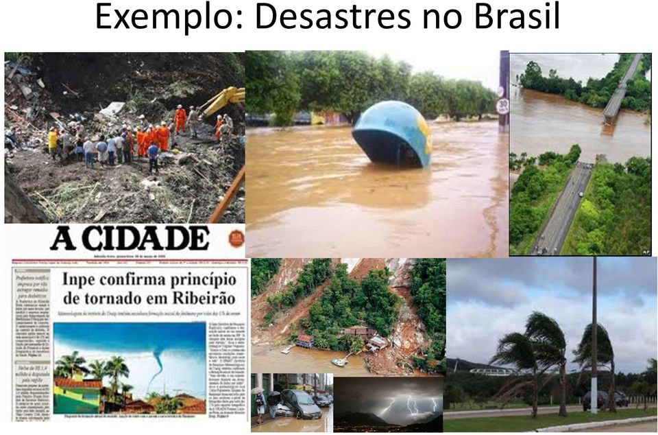 no Brasil