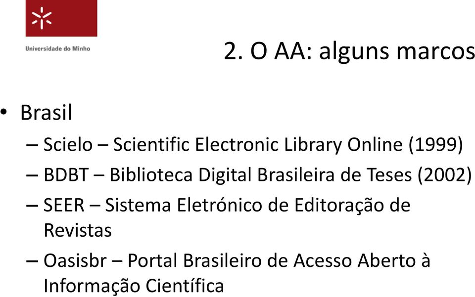 Teses (2002) SEER Sistema Eletrónico de Editoração de