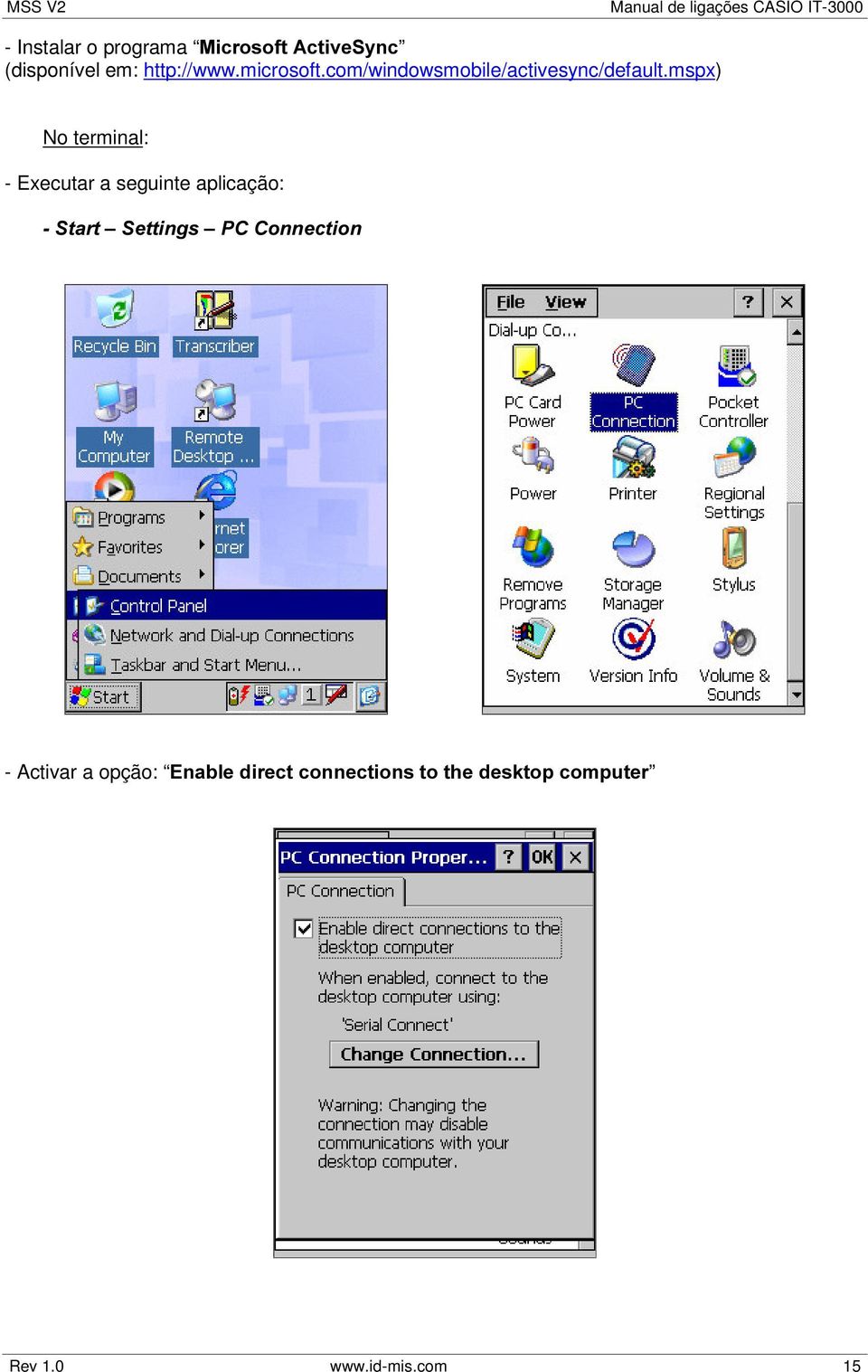 mspx) No terminal: - Executar a seguinte aplicação: