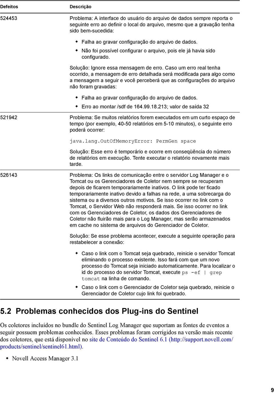 Caso um erro real tenha ocorrido, a mensagem de erro detalhada será modificada para algo como a mensagem a seguir e você perceberá que as configurações do arquivo não foram gravadas: Falha ao gravar