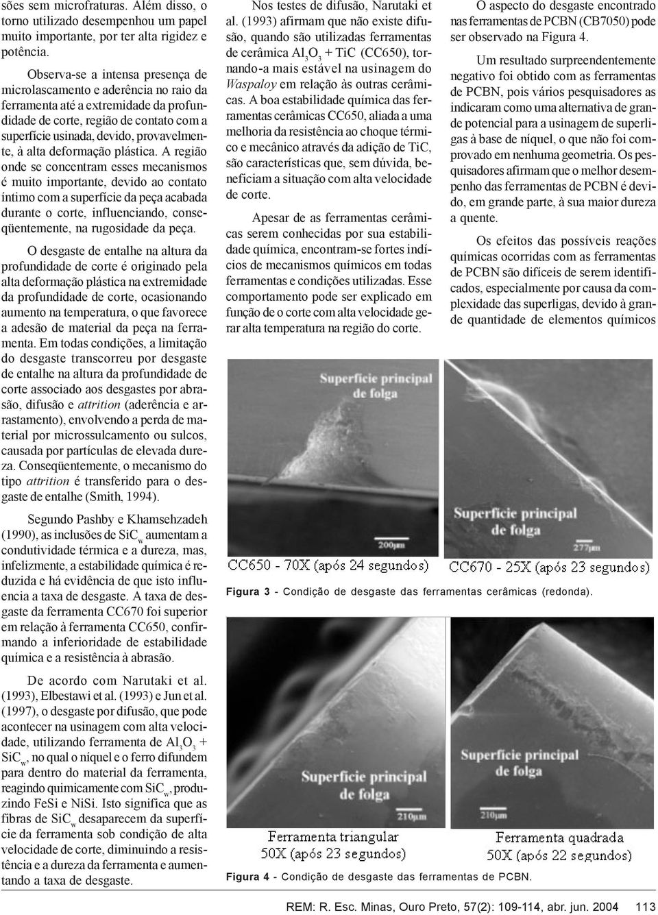 alta deformação plástica.