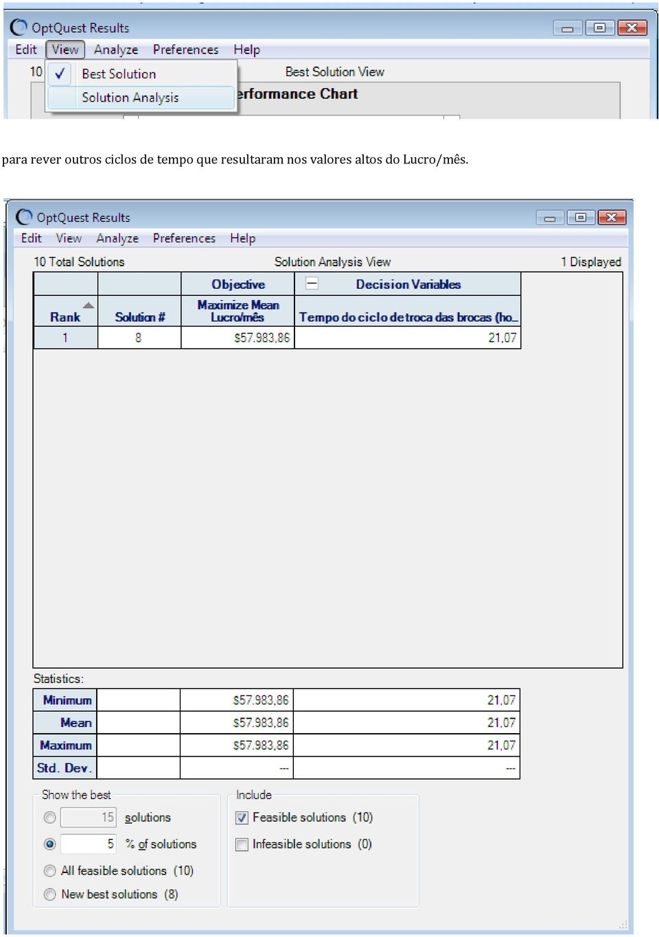 resultaram nos