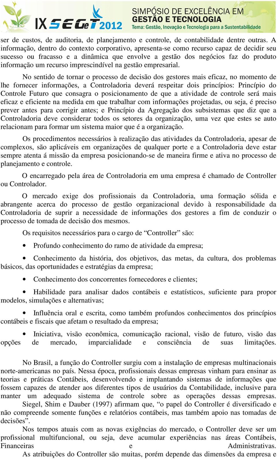 imprescindível na gestão empresarial.