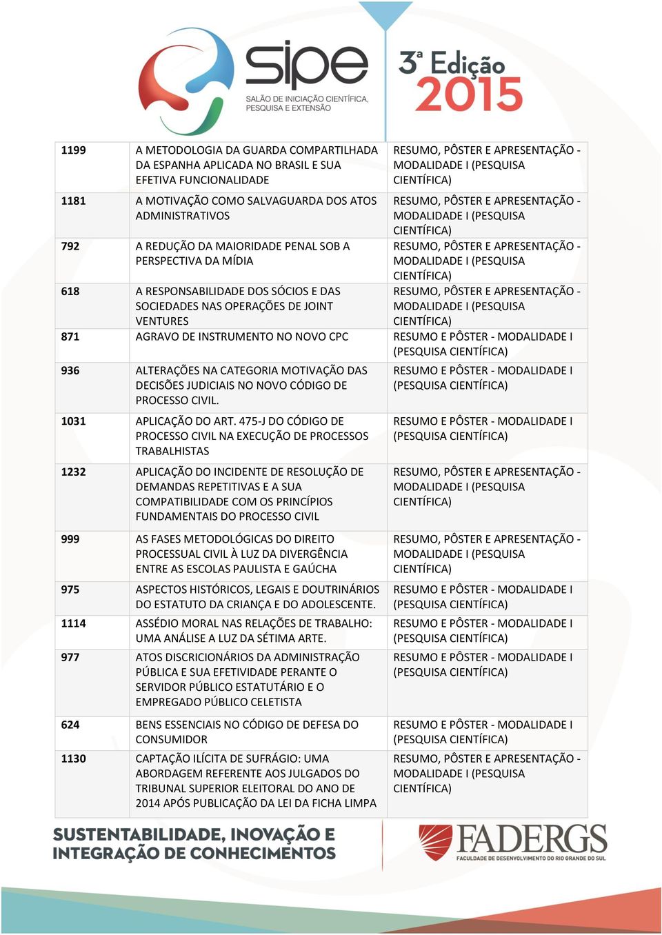 DECISÕES JUDICIAIS NO NOVO CÓDIGO DE PROCESSO CIVIL. 1031 APLICAÇÃO DO ART.