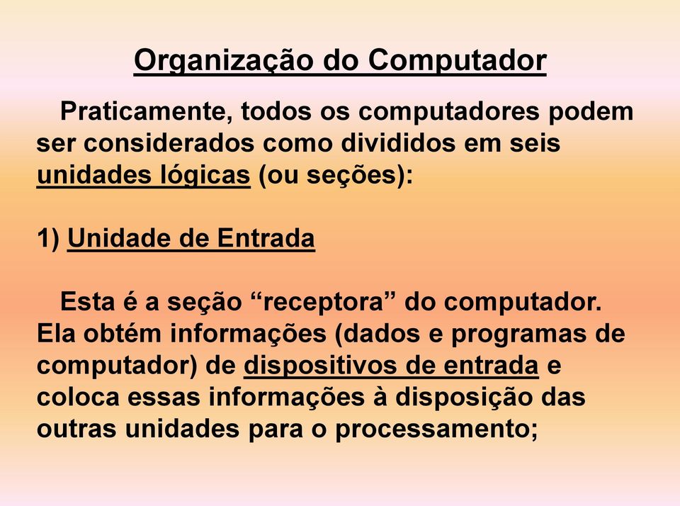 receptora do computador.